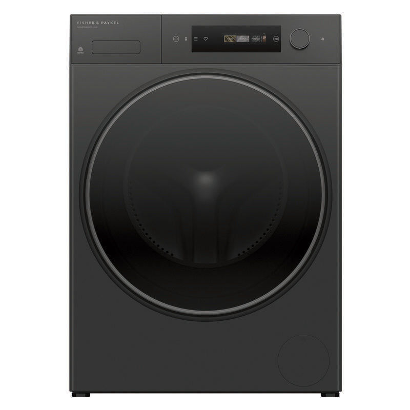 Fisher & Paykel 10kg S7 Front Load Washing Machine - Flexidose - Graphite with Dial