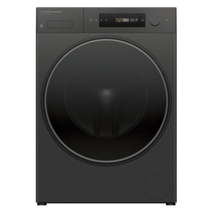 Fisher & Paykel 10kg S7 Front Load Washing Machine - Flexidose - Graphite with Dial