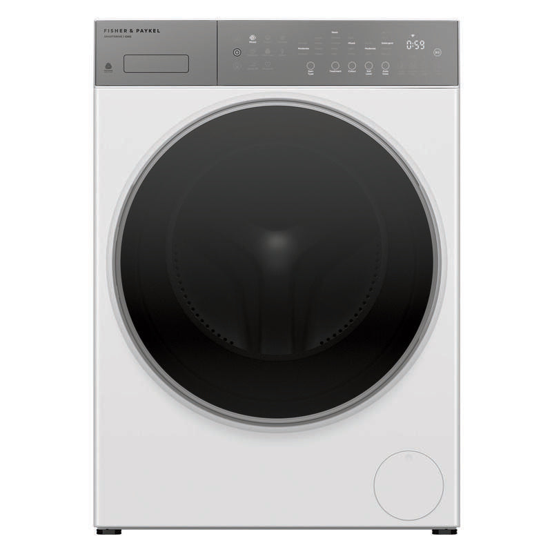Fisher & Paykel 10kg Smart Front Load Washing Machine - White (Series 5 - Contemporary)