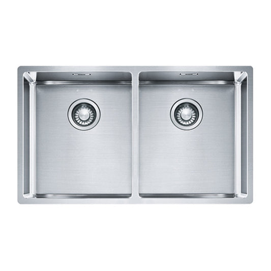 Franke Bolero Double Bowl Sink - Stainless Steel