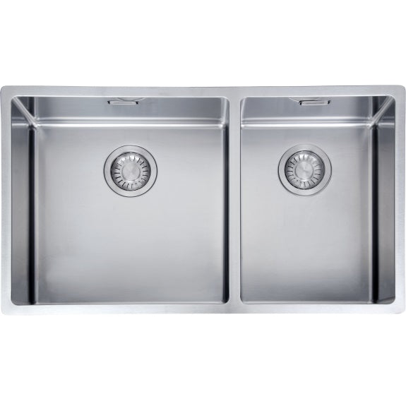 Franke Bolero 1 & 1/3 Undermount Sink - Stainless Steel