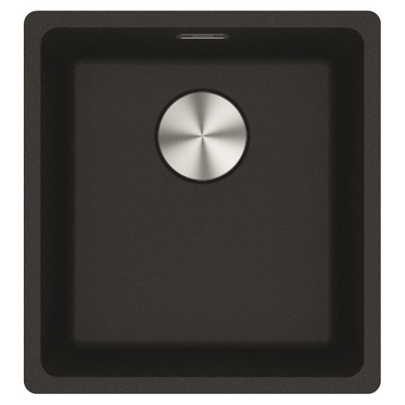 Franke 370mm Maris Single Bowl Onyx Undermount