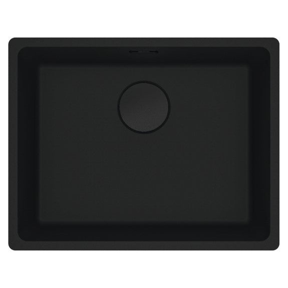 Franke 520mm Maris Single Bowl Undermount - Matt Black