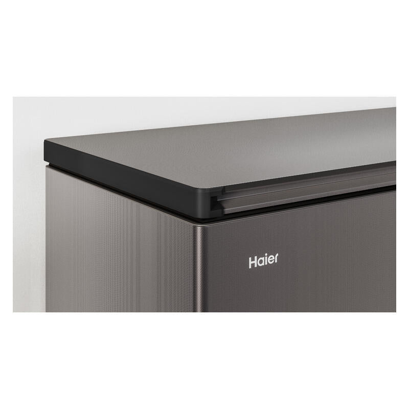 Haier 195L Hybrid Chest Fridge/Freezer - Grey (500 Series)