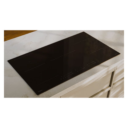 Haier 90cm 5-Zone Induction Cooktop with Flexi Zone - Black Glass (500 Series)