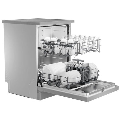 Haier 60cm 300 Series Freestanding Dishwasher - Satina