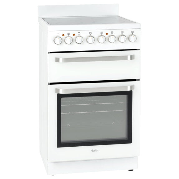 Haier 54cm Electric Upright Cooker - White