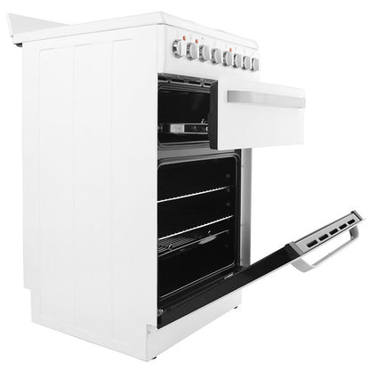 Haier 54cm Electric Upright Cooker - White