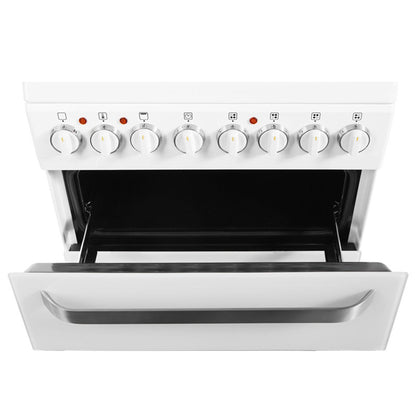 Haier 54cm Electric Upright Cooker - White