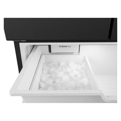 Hisense 541L Pureflex French Door Fridge with Non- Plumbed Ice & Water - Black