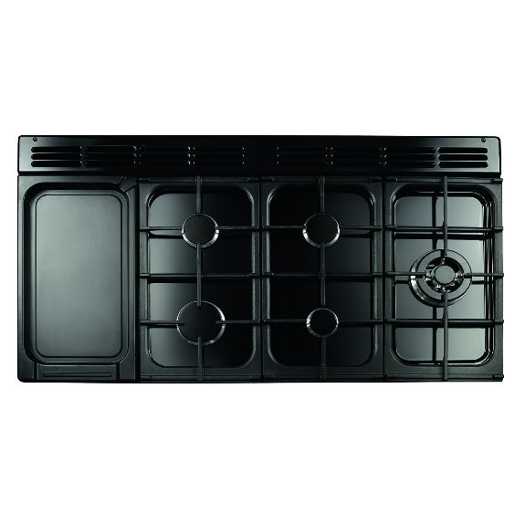 Falcon 110cm Nexus SE 5 Burner Dual Fuel Cooker - Slate/Chrome