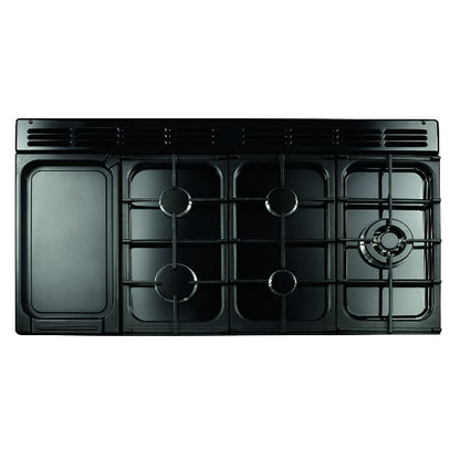 Falcon 110cm Nexus SE 5 Burner Dual Fuel Cooker - Slate/Chrome