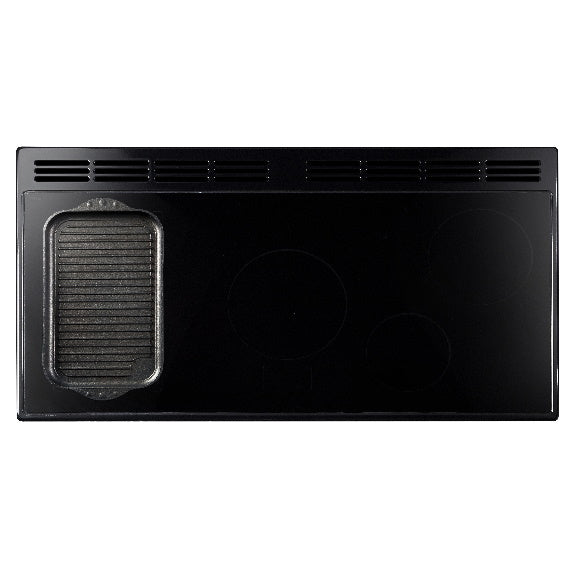 Falcon 110cm Nexus Induction Hob Cooker - White/Chrome