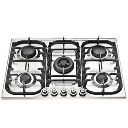 ILVE 70cm Nostalgie Gas Cooktop - Stainless Steel