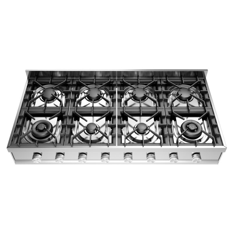 ILVE Professional 8 Burner Cooktop - Stainless Steel 120CM
