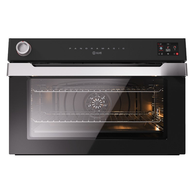 ILVE Panoramagic Built-In Oven - Matte Graphite 90CMILVE