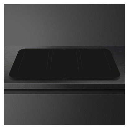Smeg Isola 90cm Flat Induction Cooktop with Autovent 2.0 - Matte Black