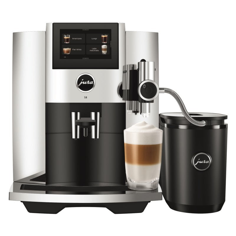Jura S8 Coffee Machine - Chrome