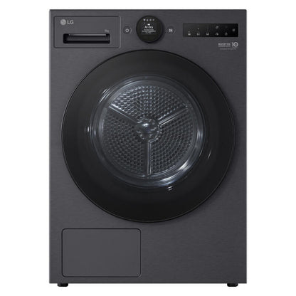 LG 9kg Series 9 AI Heat Pump Dryer - Matte Black