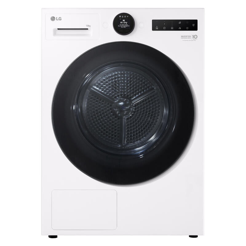 LG 10kg AI Heat Pump Dryer (Series 9) - Essense White