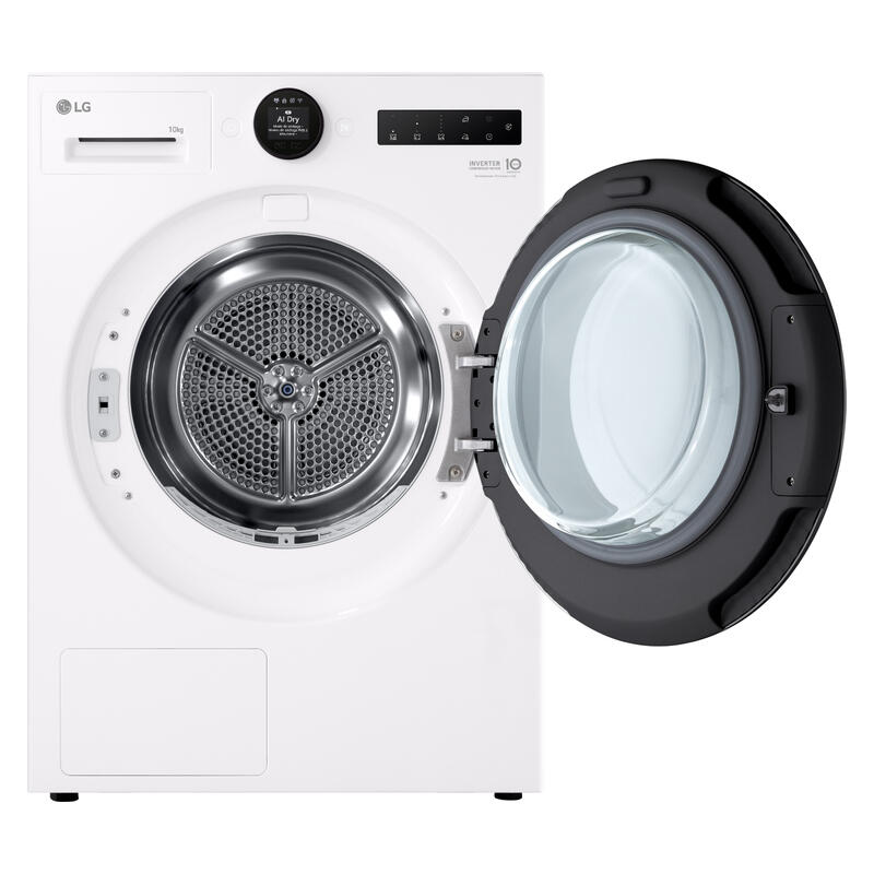 LG 10kg AI Heat Pump Dryer (Series 9) - Essense White