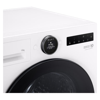 LG 10kg AI Heat Pump Dryer (Series 9) - Essense White