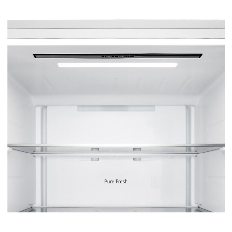 LG 436L Bottom Mount Fridge with Zero Clearance Hinges - Matte White