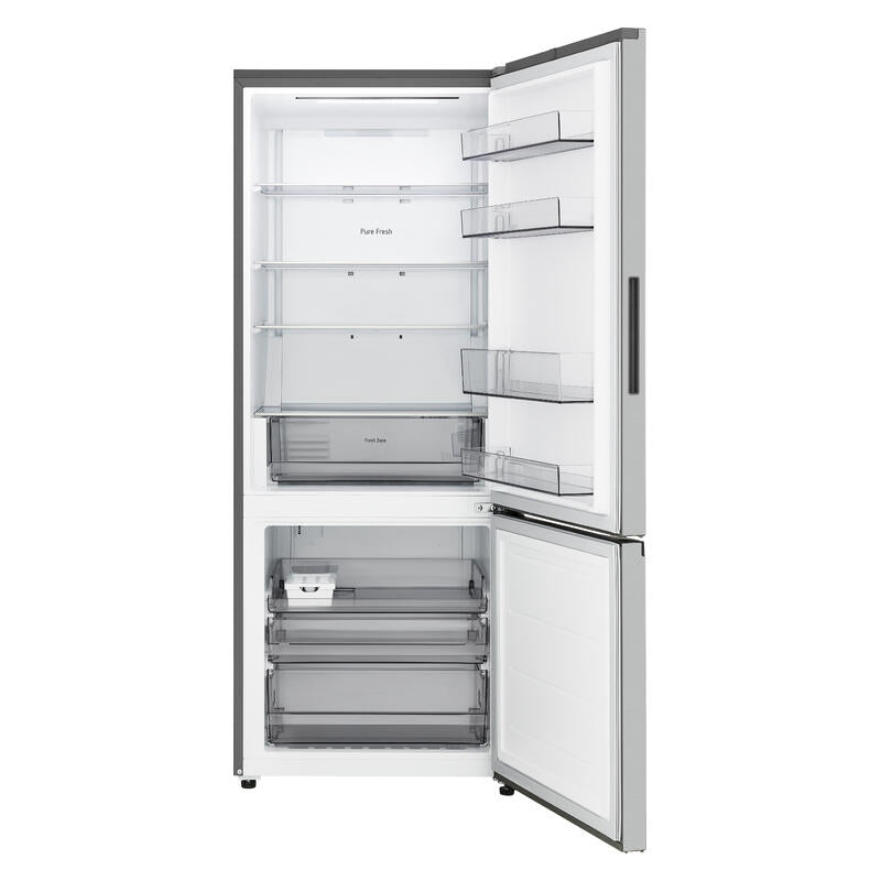 LG 436L Bottom Mount Fridge with Zero Clearance Hinges - Stainless Steel