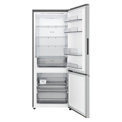 LG 436L Bottom Mount Fridge with Zero Clearance Hinges - Stainless Steel
