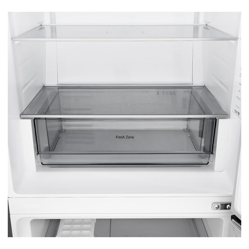 LG 436L Bottom Mount Fridge with Zero Clearance Hinges - Stainless Steel