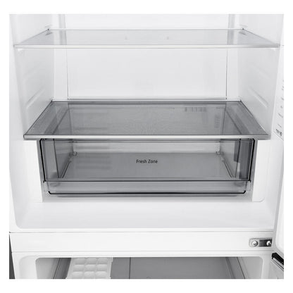LG 436L Bottom Mount Fridge with Zero Clearance Hinges - Stainless Steel