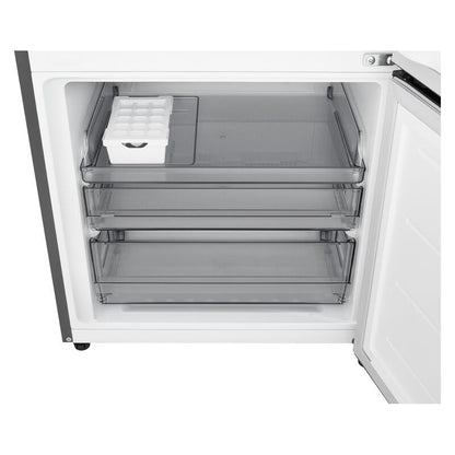 LG 436L Bottom Mount Fridge with Zero Clearance Hinges - Stainless Steel
