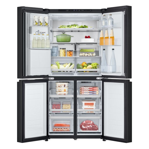 LG 508L French Door Refrigerator - Matte Black