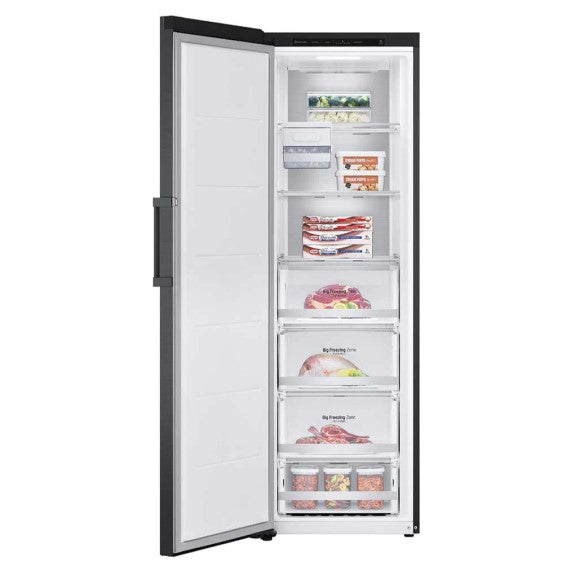 LG 324 Litre Single Door Freezer- Matte Black