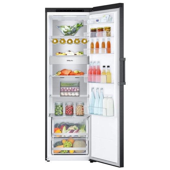 LG 386 Litre Single Door Fridge - Matte Black