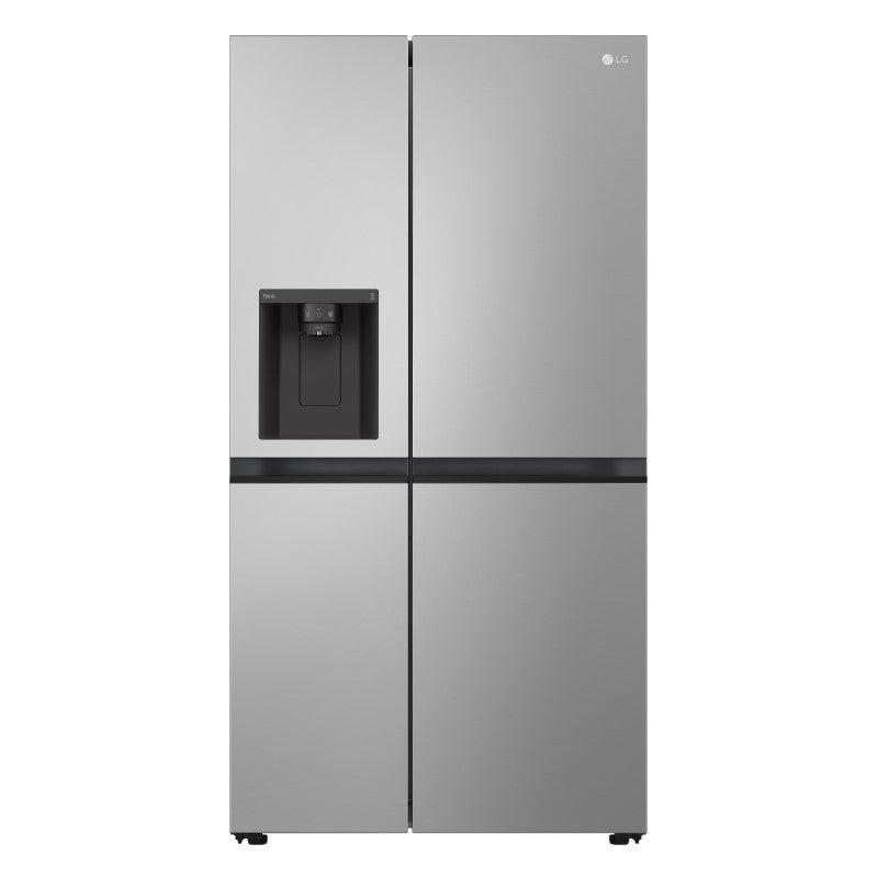 LG 625L Side-by-Side Fridge Freezer with Ice & Water Dispenser - Stainless