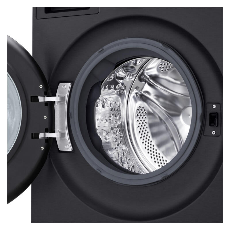 LG AI Front Load Washing Machine (Series 9) - Matte Black