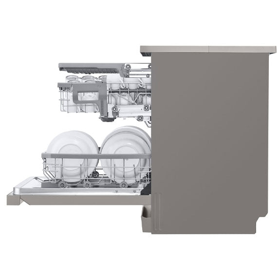 LG 60cm Freestanding Dishwasher - Stainless Steel