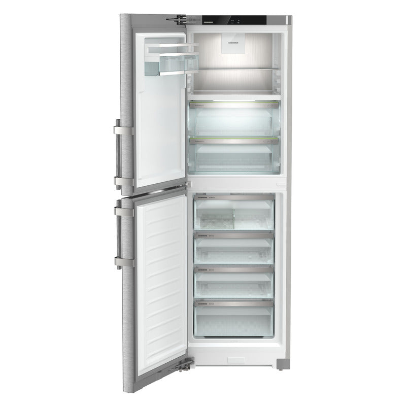 Liebherr314 Litre BioFresh NoFrost Fridge/Freezer - Stainless Steel