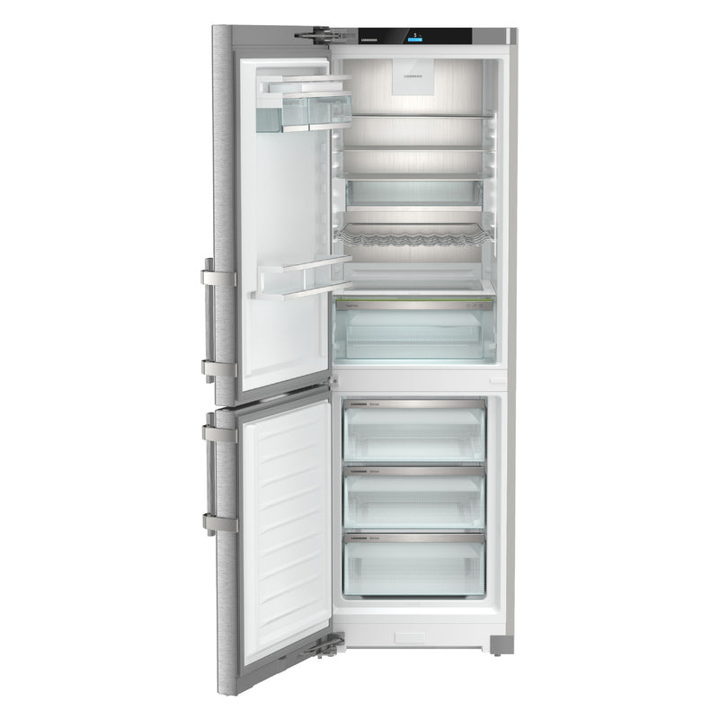 Liebherr 332 Litre Bottom Mount Fridge - Stainless Steel