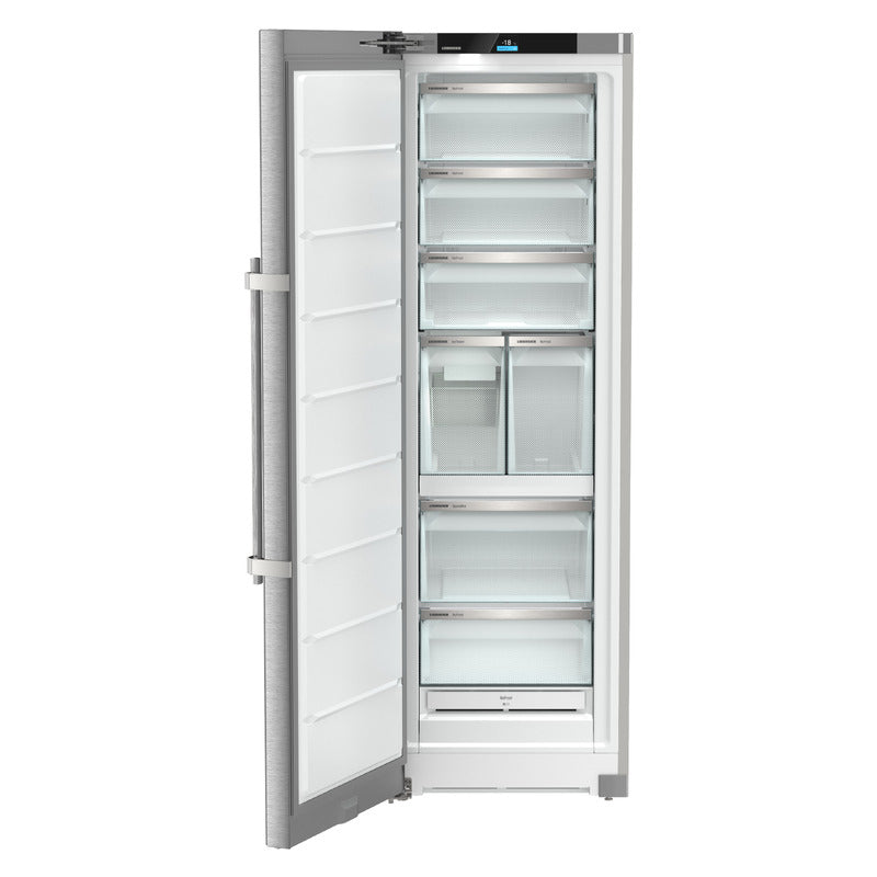 Liebherr 278 Litre Prime Freestanding Freezer - Stainless Steel