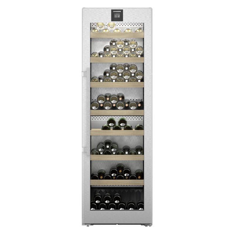 Liebherr 155 Bottle Dual Zone Freestanding Smart Steel Wine Cabinet
