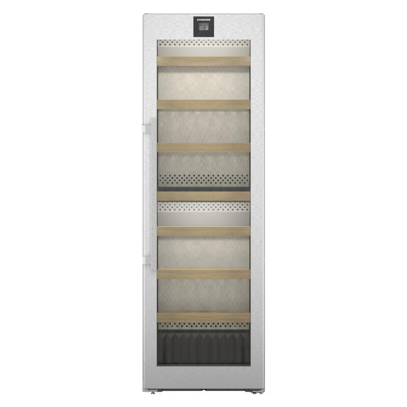 Liebherr 155 Bottle Dual Zone Freestanding Smart Steel Wine Cabinet