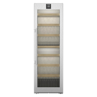 Liebherr 155 Bottle Dual Zone Freestanding Smart Steel Wine Cabinet