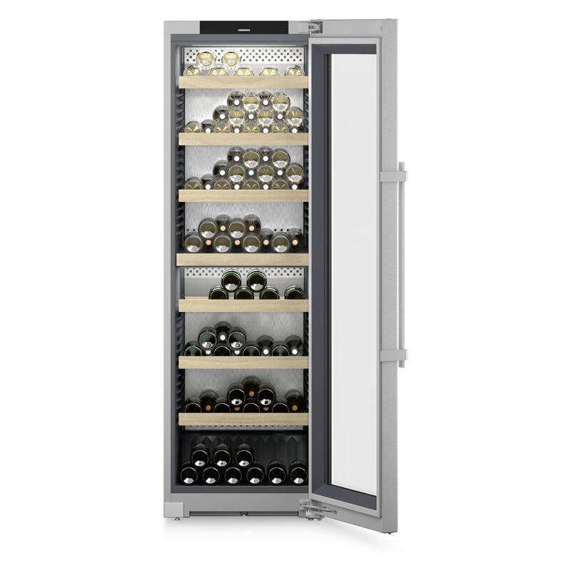 Liebherr 155 Bottle Dual Zone Freestanding Smart Steel Wine Cabinet