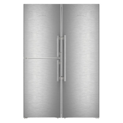 Liebherr 698 Litre Side by Side Fridge with Ice Maker - Stainess Steel