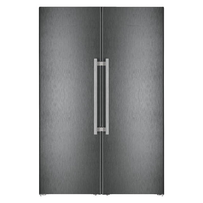 Liebherr 662 Litre  BioFresh Fridge & Freezer - Black Steel
