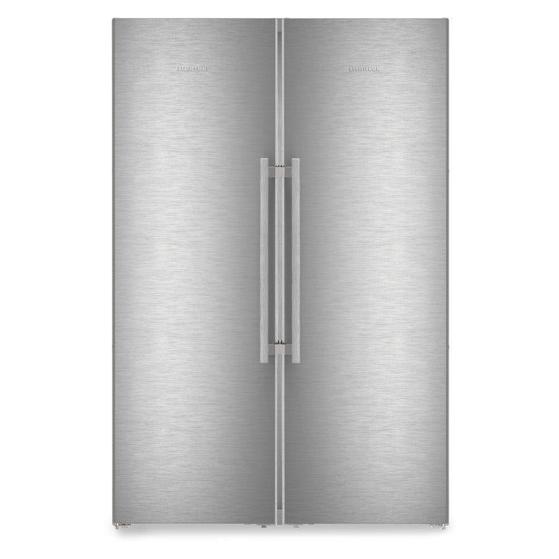Liebherr 662 Litre Side by Side Fridge with Ice Maker - Stainless Steel