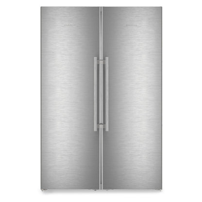 Liebherr 662 Litre Side by Side Fridge with Ice Maker - Stainless Steel