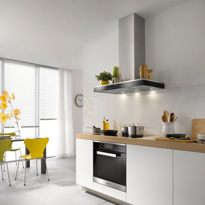 Miele 90cm PureLine Canopy Rangehood - Brilliant White